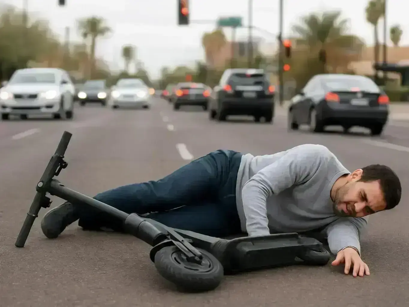 Legal documents and police report from Gilbert e-scooter pedestrian accident