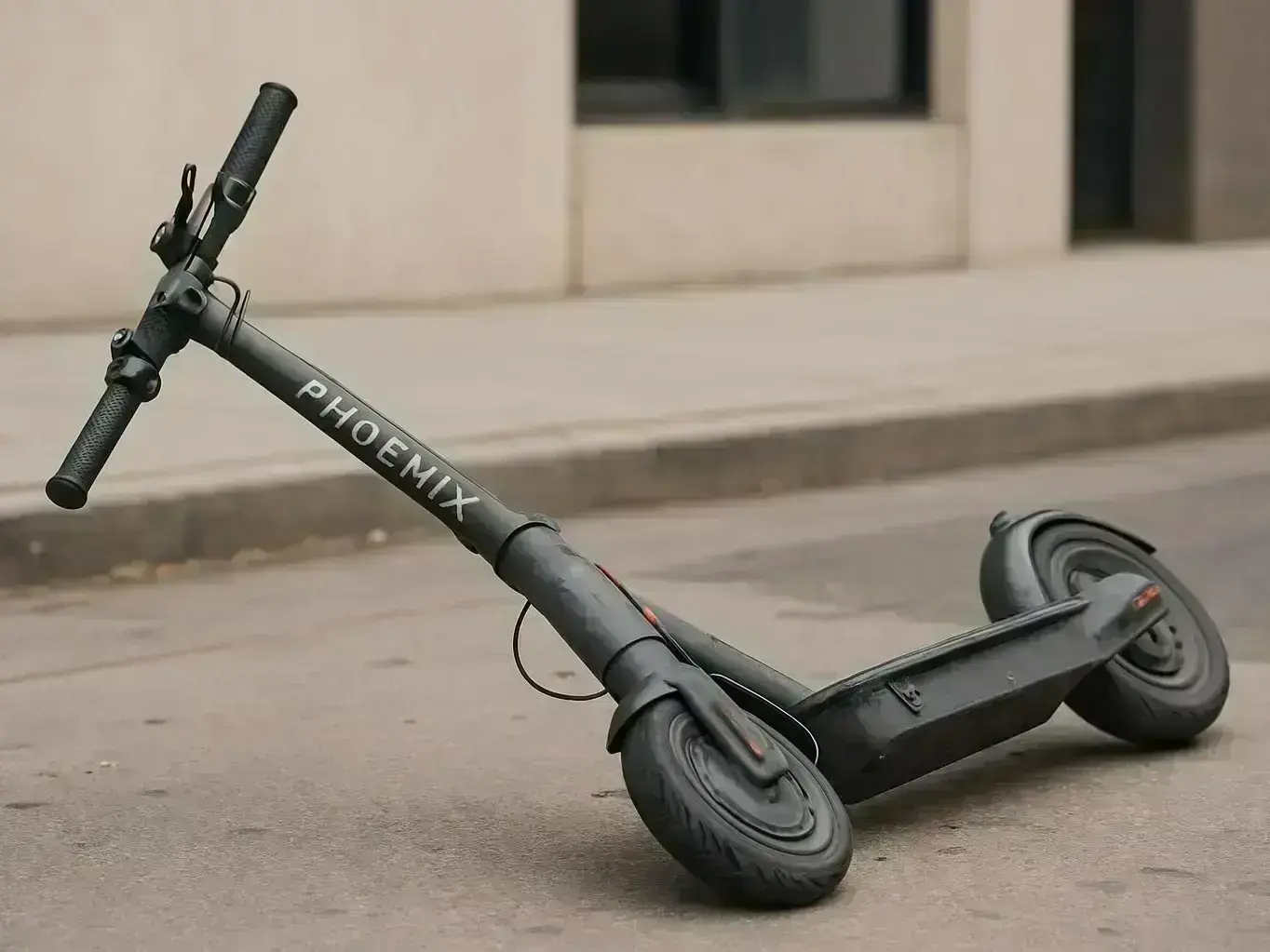 Scottsdale e-scooter accident lawyer reviewing crash evidence near Old Town Scottsdale at a busy nightlife intersection