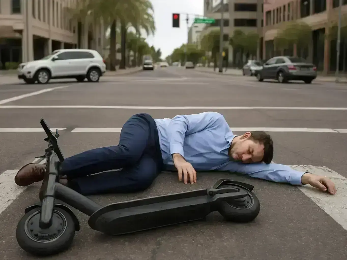 Phoenix Accident and Injury Law Firm team consulting client in Gilbert