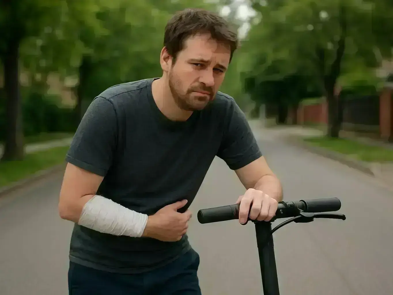 Client meeting with Phoenix Accident and Injury Law Firm for e-scooter accident support in Gilbert