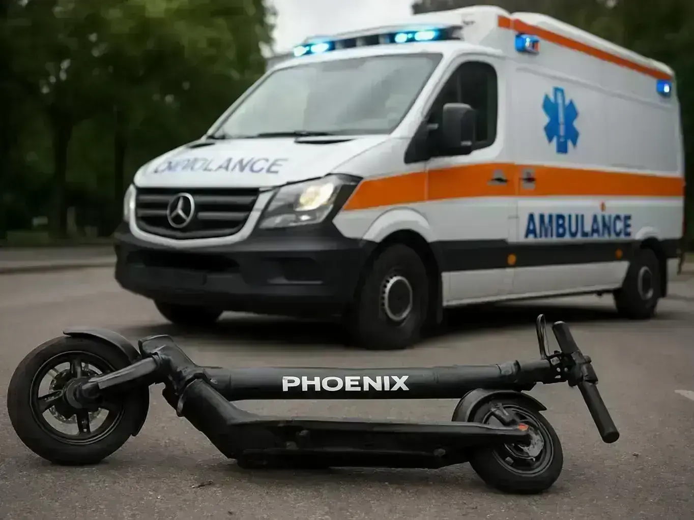 Gilbert Arizona e-scooter injury claim consultation for rider hit near Val Vista Drive and Loop 202