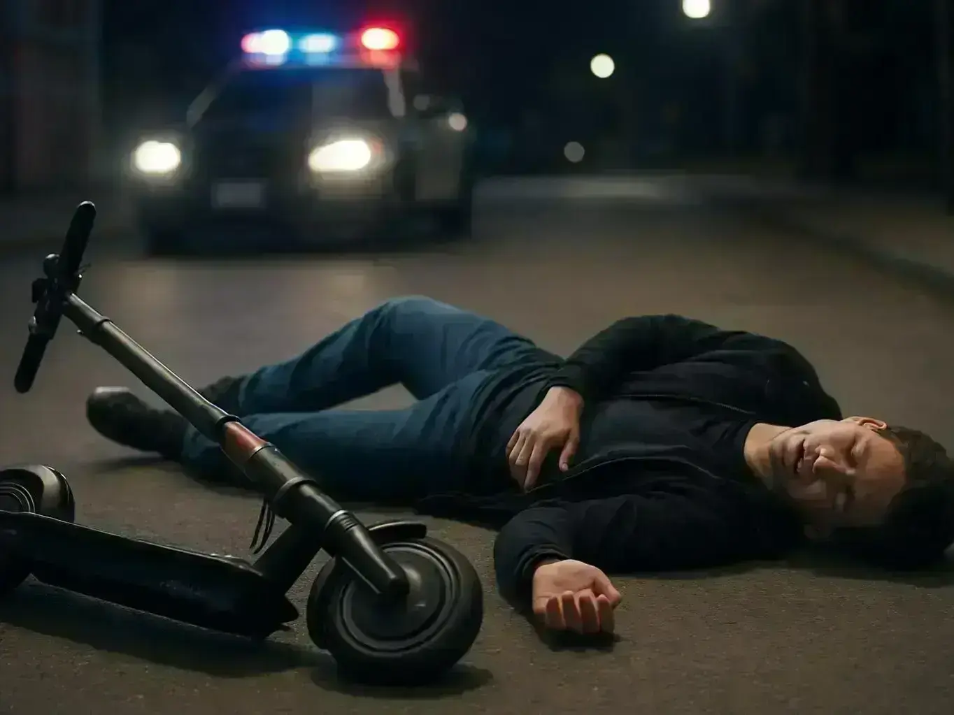 Legal team reviewing accident evidence and police reports for Gilbert e-scooter claim