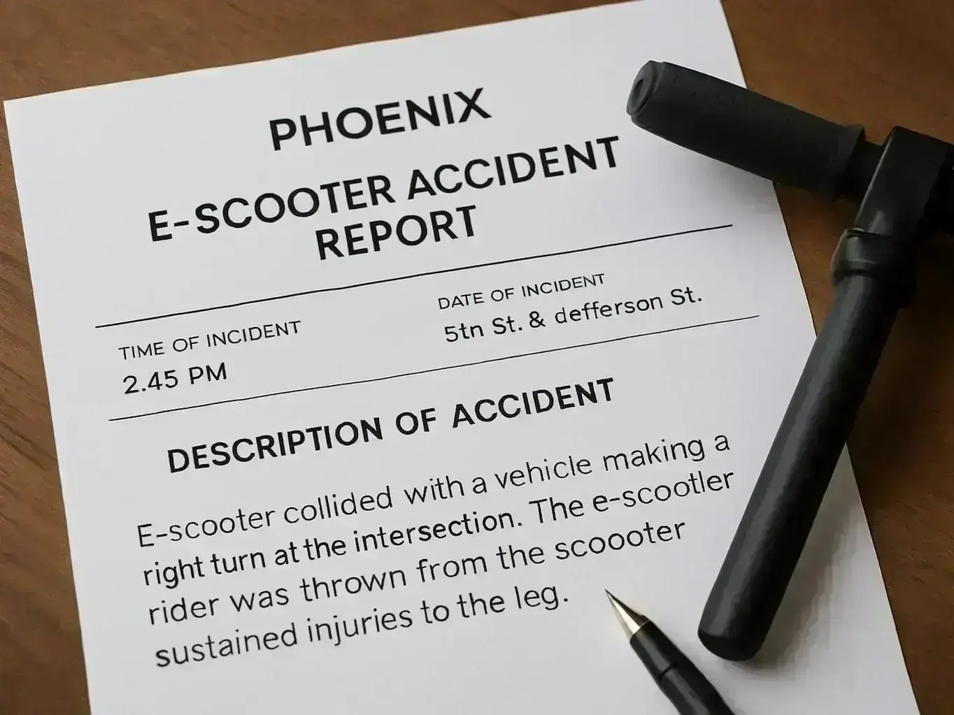 Gilbert AZ attorney consulting family on e-scooter wrongful death claim