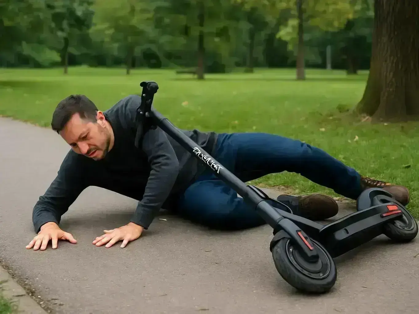 Legal team reviewing e-scooter accident evidence in Gilbert office